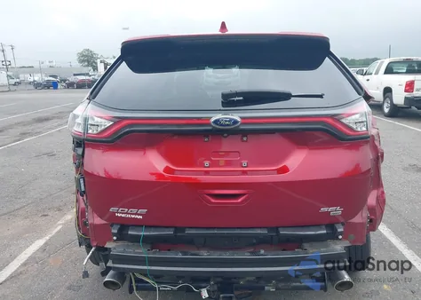 2017 Ford Edge Sel из США, поврежденный, VIN 2FMPK4J82HBB33949